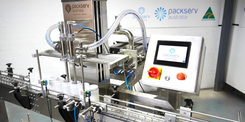 PLC Twin-Head Filler Designed - 1